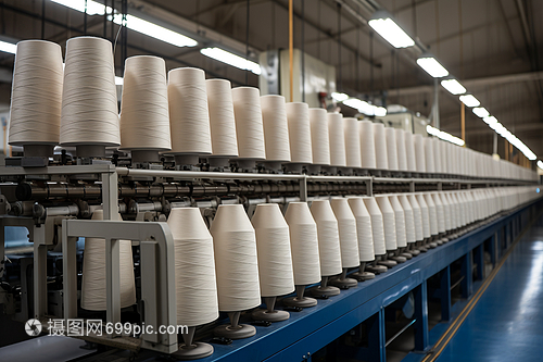 工廠中的紗線 從原料到成品，紡織工業(yè)的隱形服務(wù)脈絡(luò)